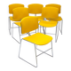 Set de 6 chaises Max Stacker