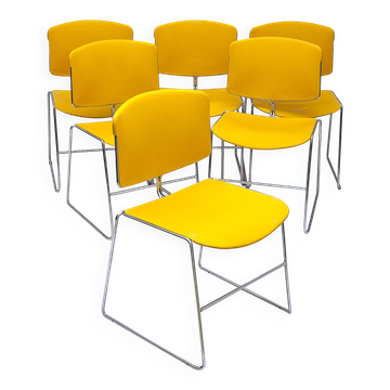Set of 6 Max Stacker chairs