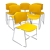 Set de 6 chaises Max Stacker