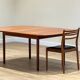 Extending dining table in teak by G Plan, 1960s