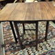 Oak gate leg table Herbert E. Gibbs