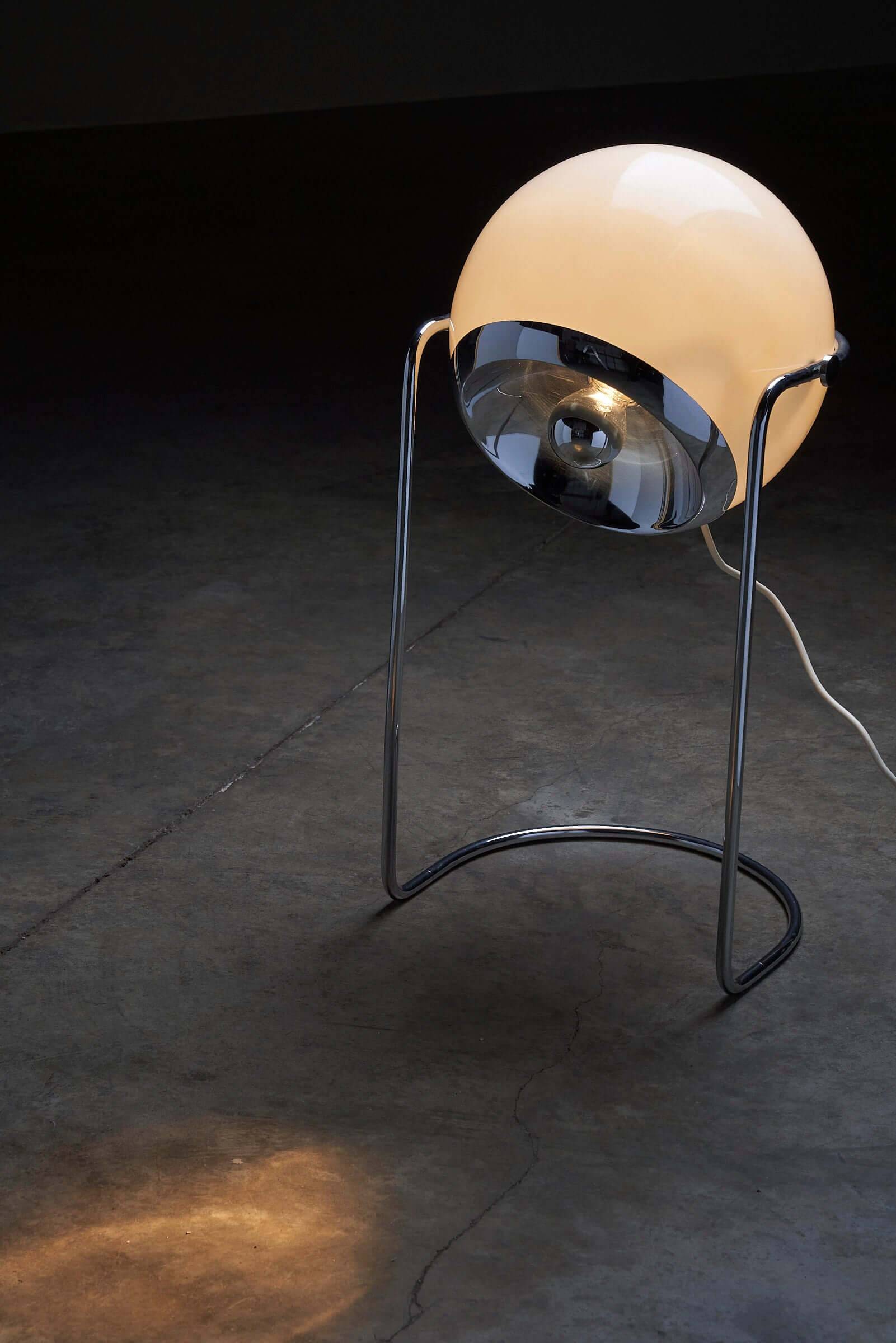 Space age floor lamp by Cosack