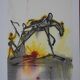 Salvador Dali: Horses, The Work Horse - Signed Lithograph