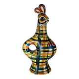 Bottle Coq Keraluc Quimper André l'heguen Brittany France 1960
