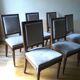 Velvet chairs from the years 1950