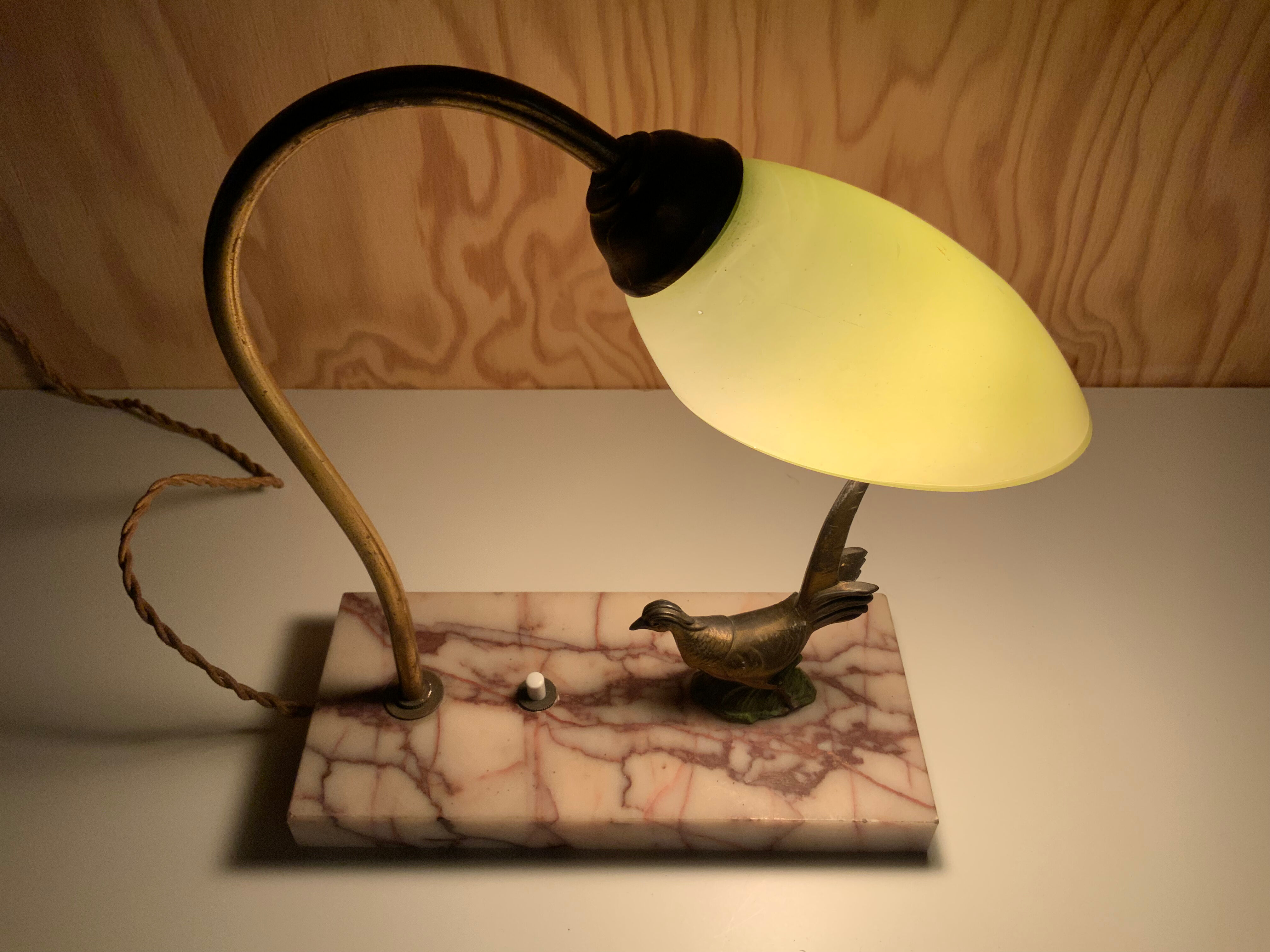 Vintage bedside lamp