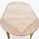 Extendable table in cherry wood