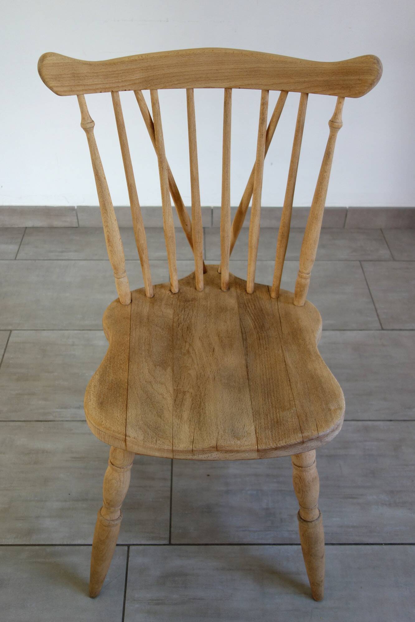 Vintage Western Side Chair by Heywood Wakefield, 1970s
