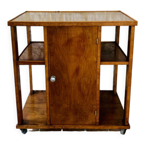 Meuble bar art deco sur roulettes
