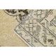 1970s Vintage Turkish Hand-Knotted Wool & Cotton Beige Rug 136x388