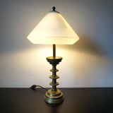 Art Nouveau Brass Empire Table Lamp