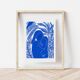 Original linocut