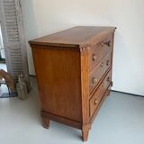 Commode en chêne ancien Louis XVI