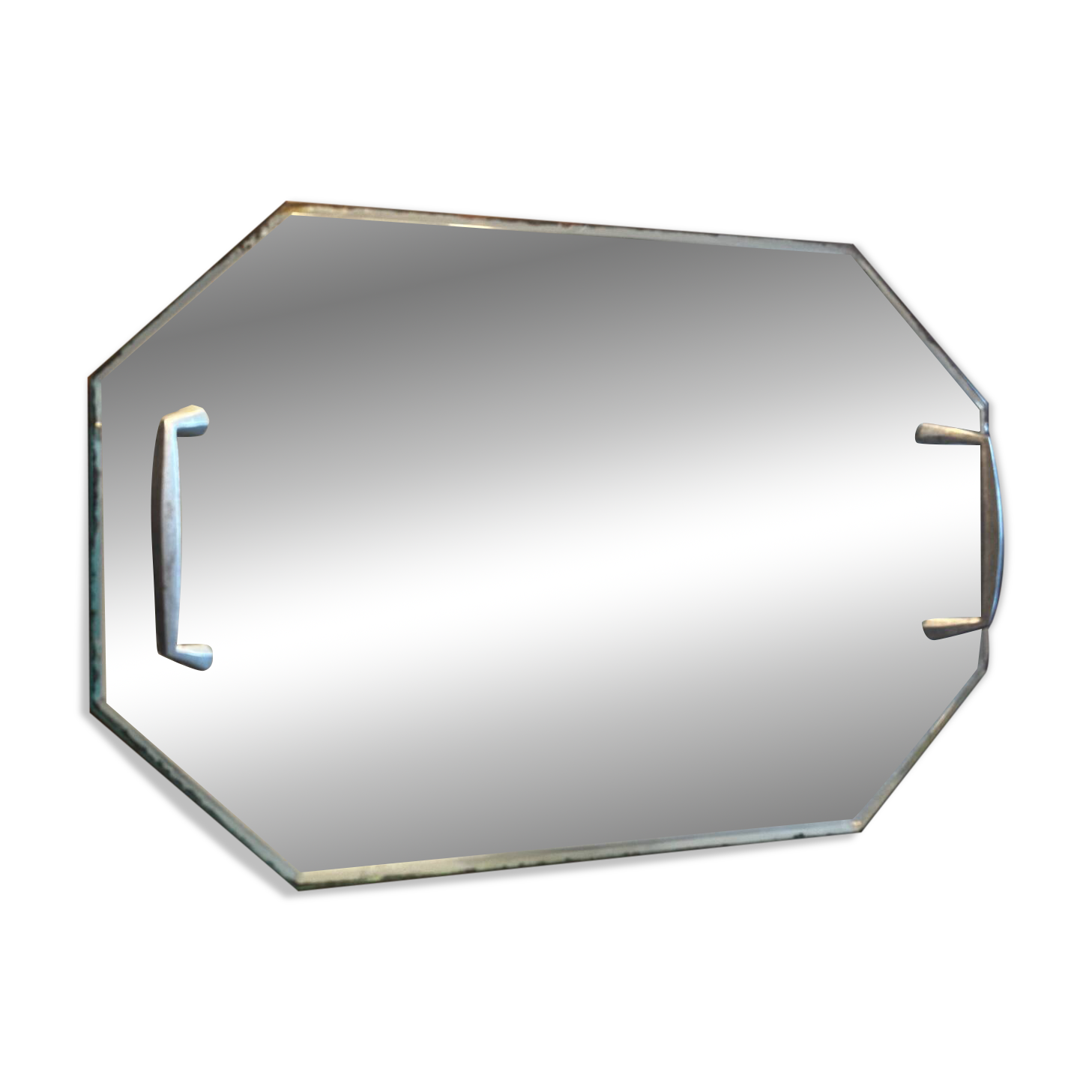 Art Deco mirror plateau - 45/30 cm