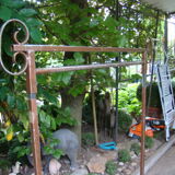 Wrought iron cloakroom