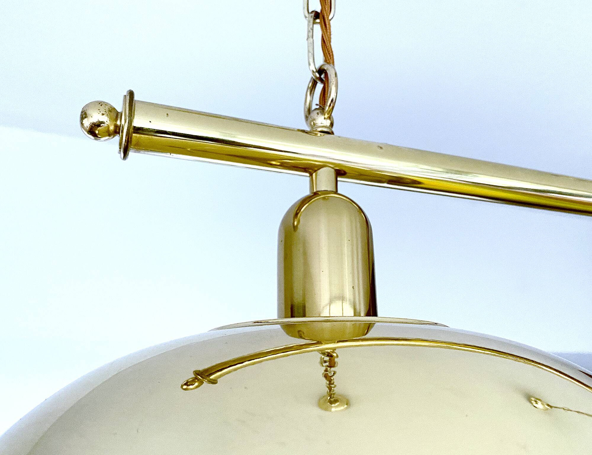 Very Large Vintage Pendant Light