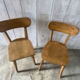 Pair of bistro chairs