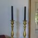 Pair of brass candlesticks early 20th century
