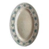 Large Simone Givor Terre de fer presentation dish