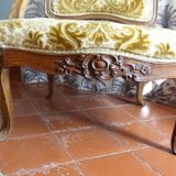 Counterpart of Louis XV period armchairs called "A la Reine"