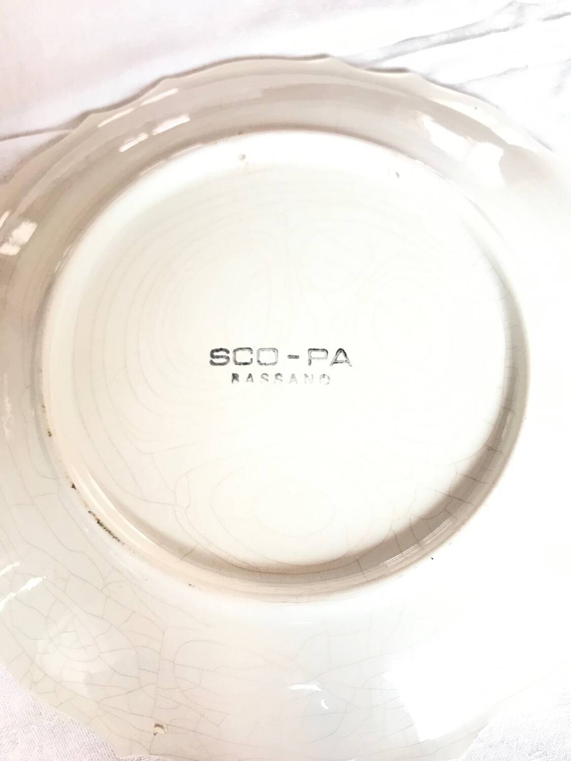 Bassano Decorative Italian Plate