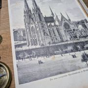 Saint Paul’s Church in Strasbourg, printed in 1897.