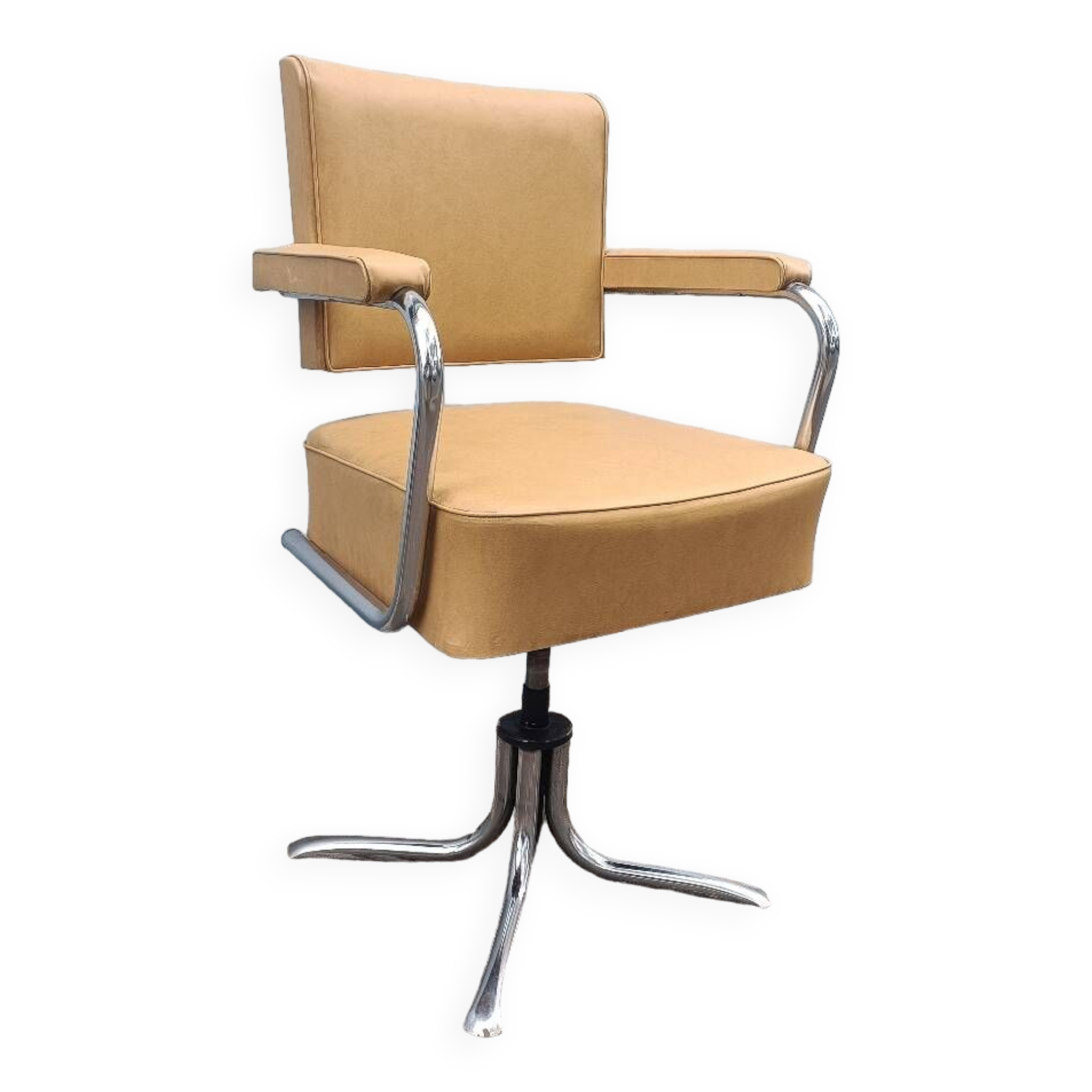 Tulip-shaped office chair