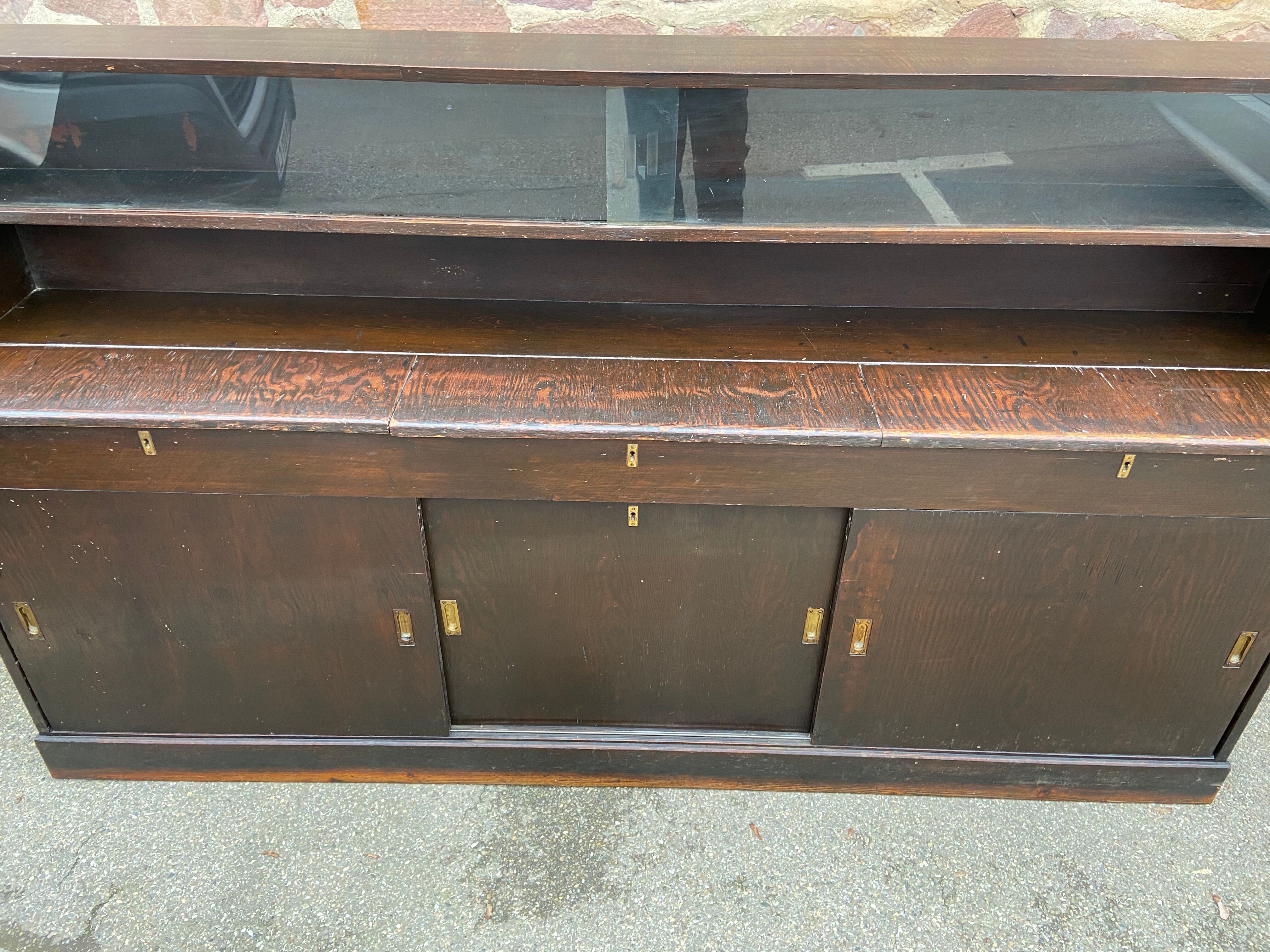 Furniture Back restaurant bar counter vintage line 1960