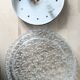 Large round ceiling light with 2 sockets