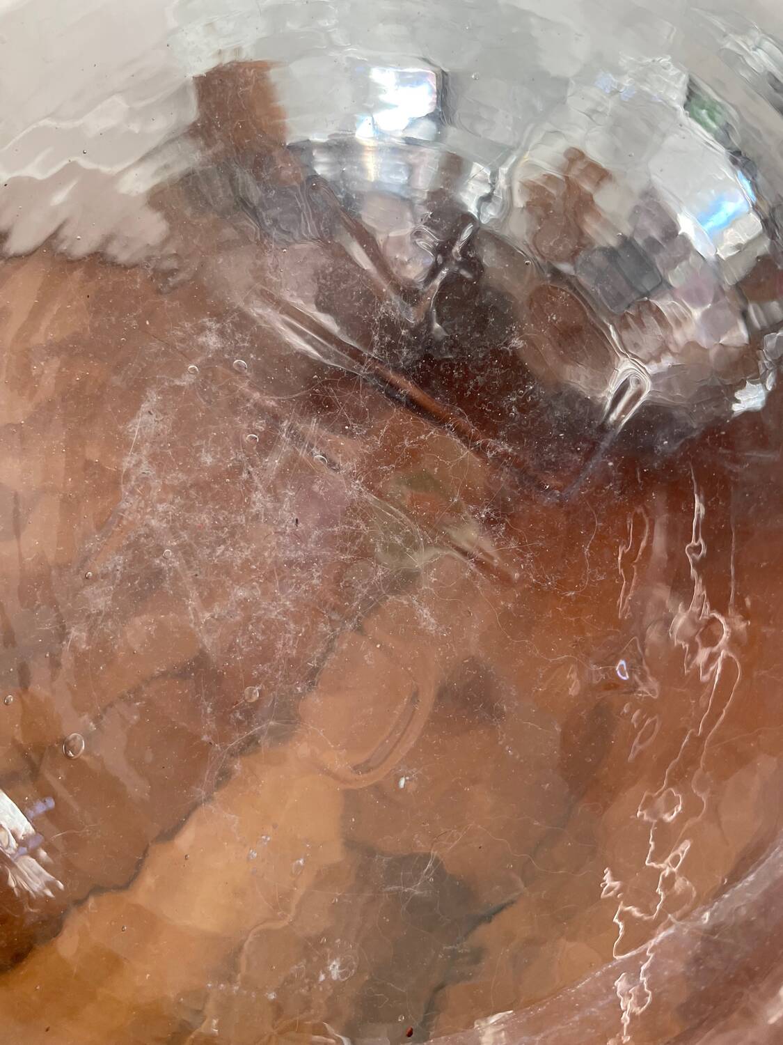 XXL transparent demijohn 31L