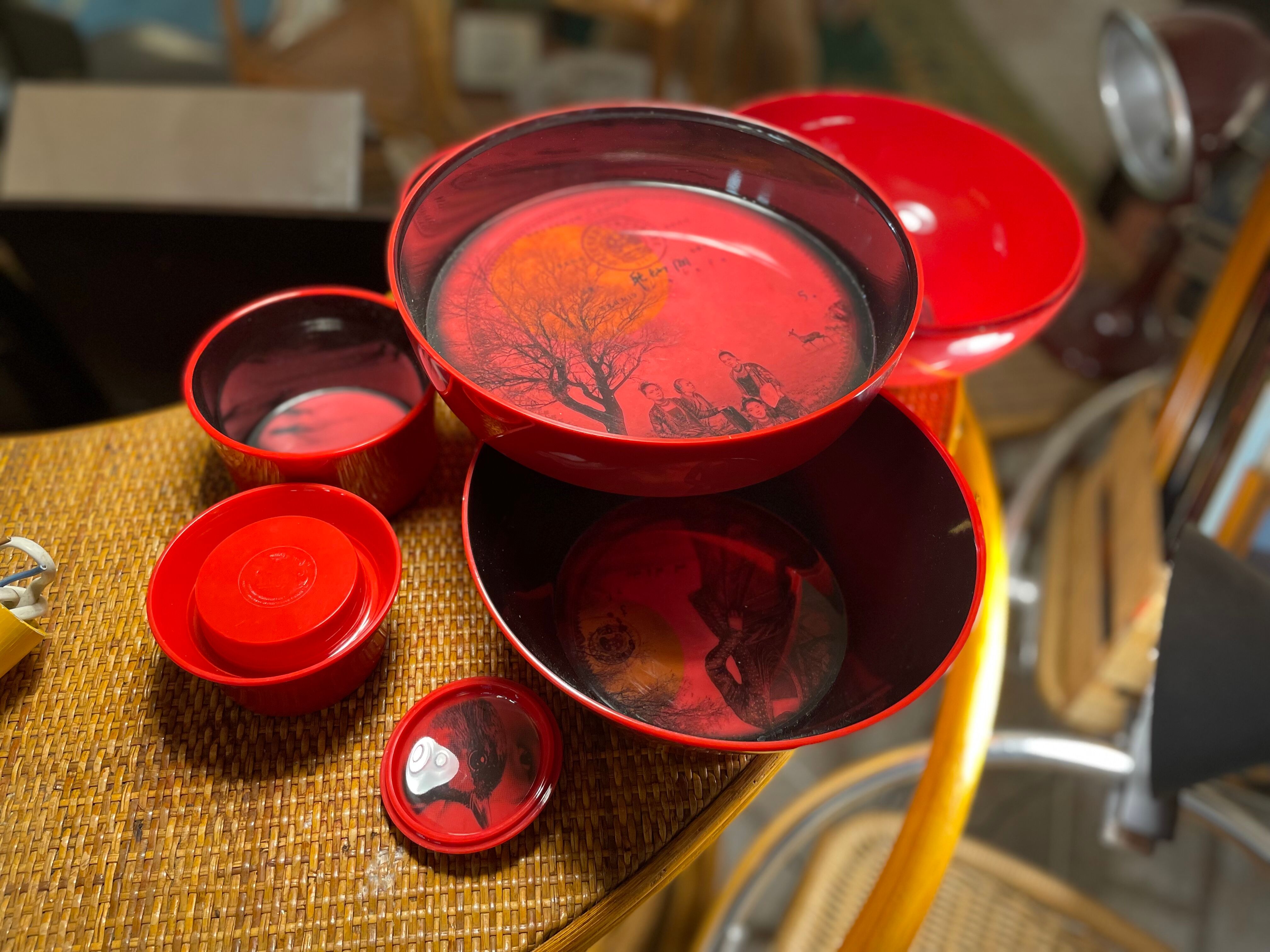 Set of Ming bowls from Ibride