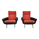 Pair of vintage 70s armchairs