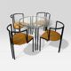 Vintage table and chairs