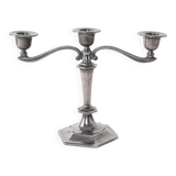 Metal candlestick, Italian design, 1960s, made in Italy