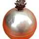 1960s Sugar bowl with a flame-like lid
