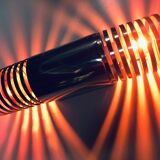 Vintage Wall Lamp • Spirals • Space Age • 1970