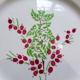6 vintage flat plates