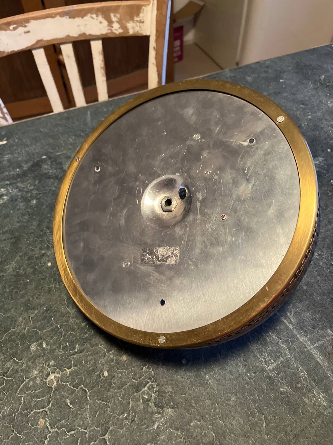Vintage Ceiling Light 3L Lucien Gau