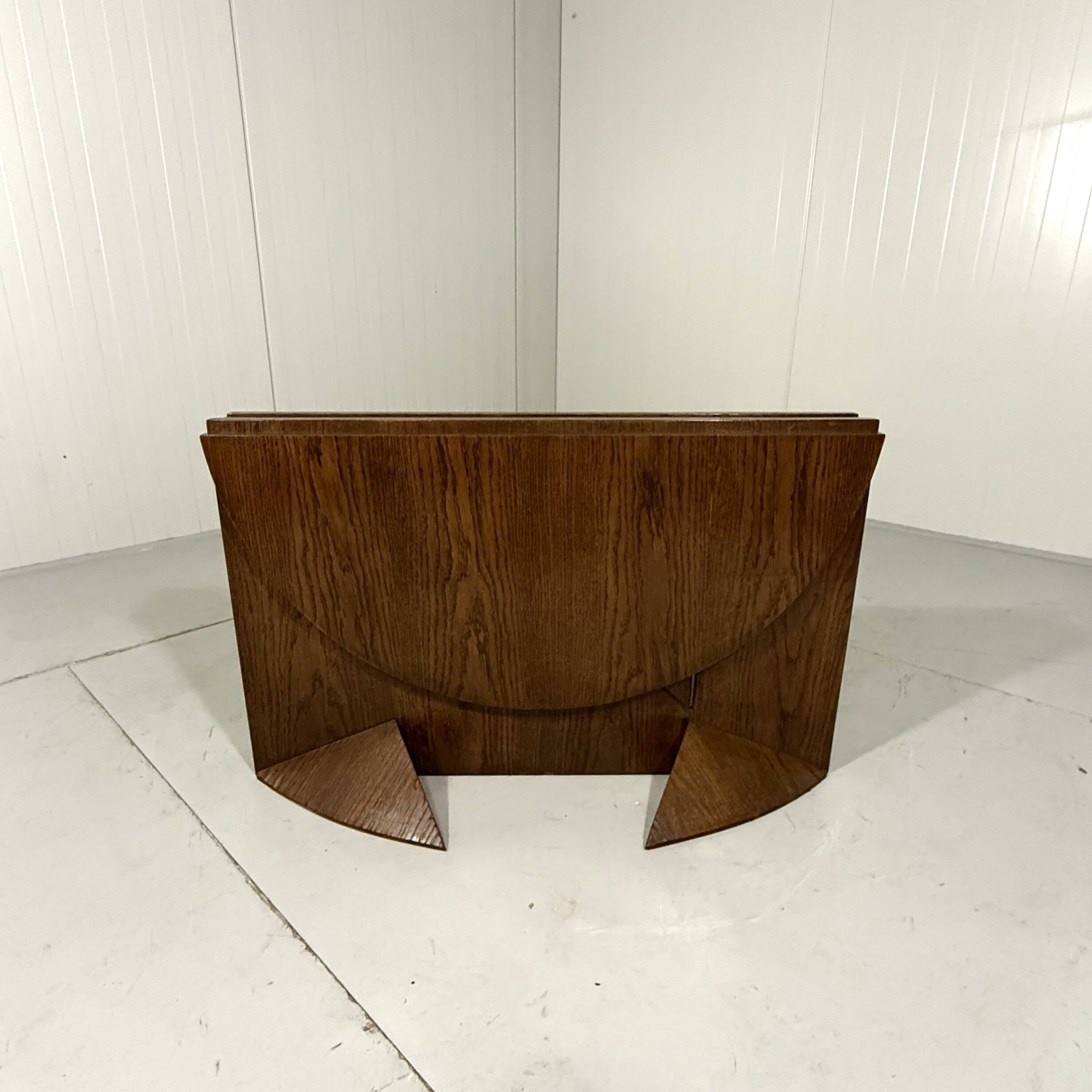 Art deco architectal collapsible coffee table 1930’s
