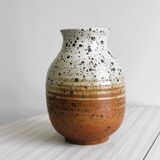 Vase en grès pyrite Bernadette Ver Eecke
