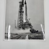 Original NASA Photograph Mercury Aurore 7 Launcher of the US Air Force, 1962