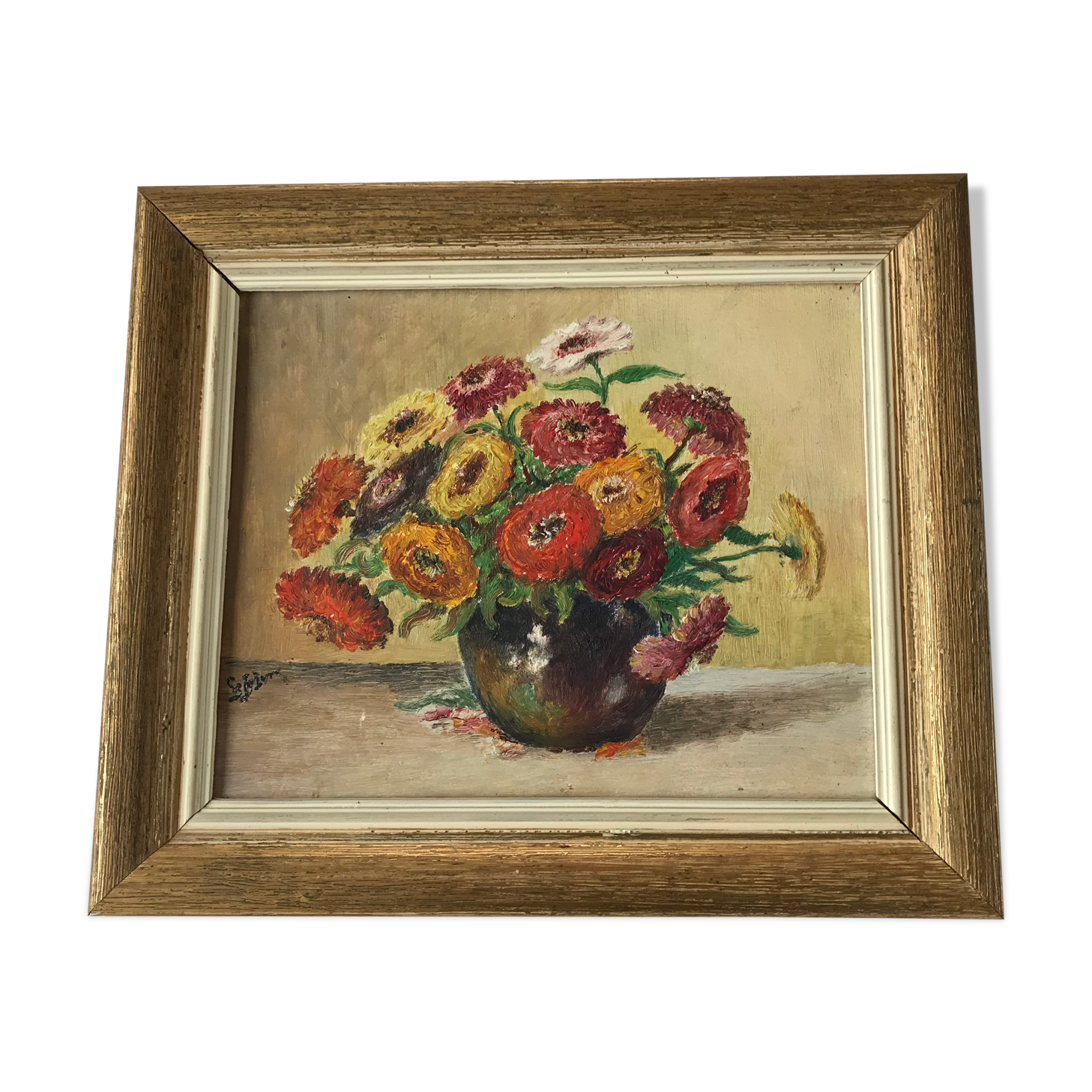 Bouquet de fleurs dalhia