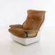 Fauteuil & Tabouret Orchidée par Michel Cadestin pour Airborne France