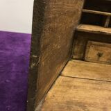 Shelf antique wooden grocery store