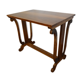 Walnut middle table circa 1925 - 80 x 55 cm