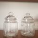 Set of 2 small vintage candy boxes