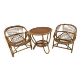 Rattan lounge