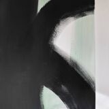 Noir 8 - original work on paper 50x65