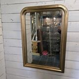 Antique Louis Philippe style gilded mirror