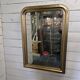 Miroir ancien style Louis Philippe doré